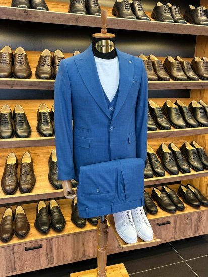 Костюм MAZALTOVMAN 3-ка премиум Темно-голубой