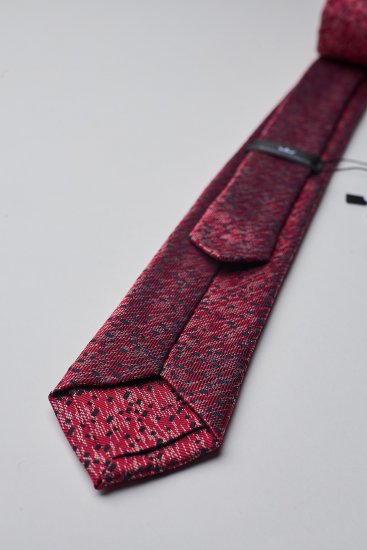 Мужской галстук Красный с черными вкраплениями