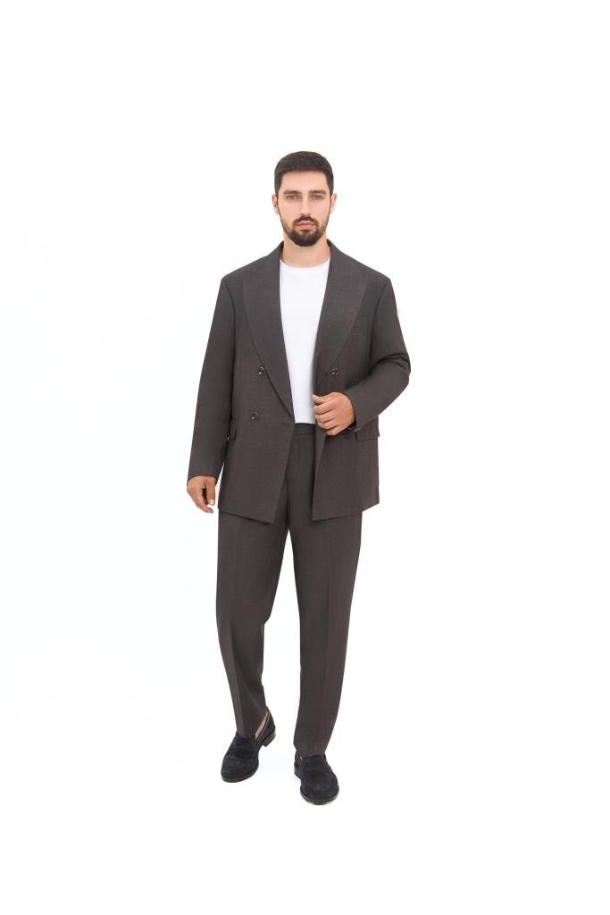 Костюм РБР 2-ка Двубортный Коричневый