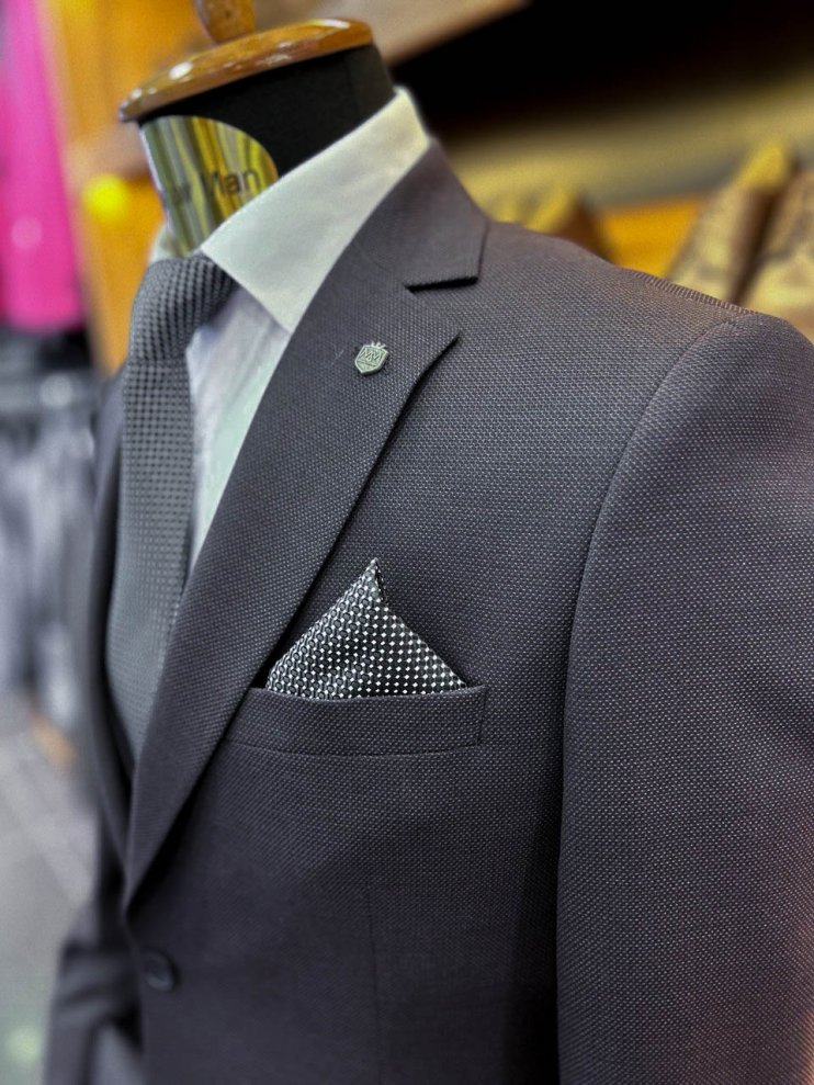 Костюм MAZALTOVMAN 3-ка Бордовый фактурный