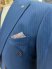 Костюм MAZALTOVMAN премиум 2-ка двубортный Синий в полоску