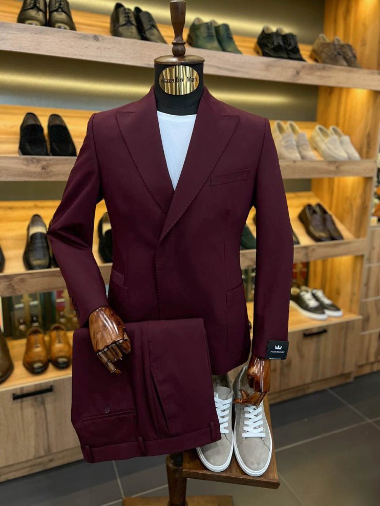 Костюм MAZALTOVMAN 2-ка премиум Бордовый