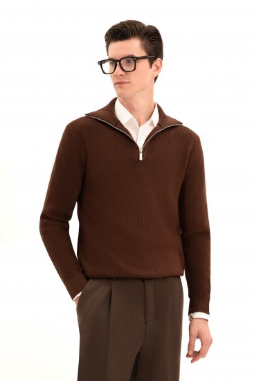 Джемпер МАС Коричневый