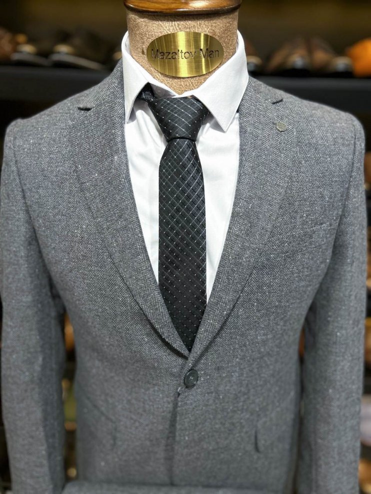 Костюм MAZALTOVMAN 2-ка Серый фактурный